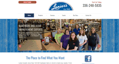 Desktop Screenshot of lanierhardware.com
