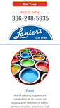 Mobile Screenshot of lanierhardware.com